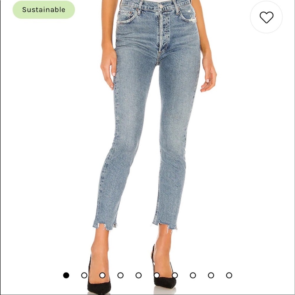 Agolde Nico High Rise Slim Jean